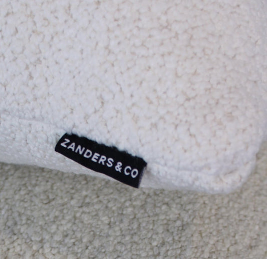 designer cushion & throw pillow in Grande Boucle | Silk Cushion by Zanders & Co