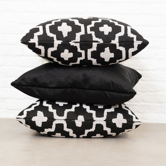 designer cushion & throw pillow in South Beach | Onyx OUTDOOR CUSHION by Zanders & Co
