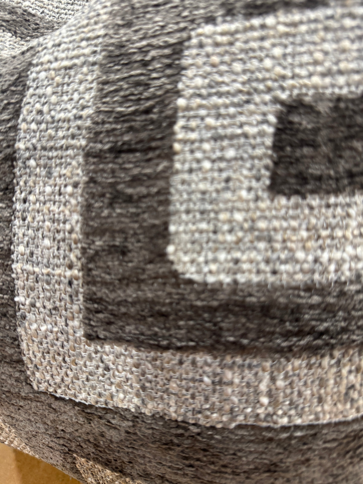 designer cushion & throw pillow in Rusk | Chocolate Cushion by Zanders & Co