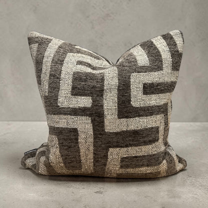 designer cushion & throw pillow in Rusk | Chocolate Cushion by Zanders & Co