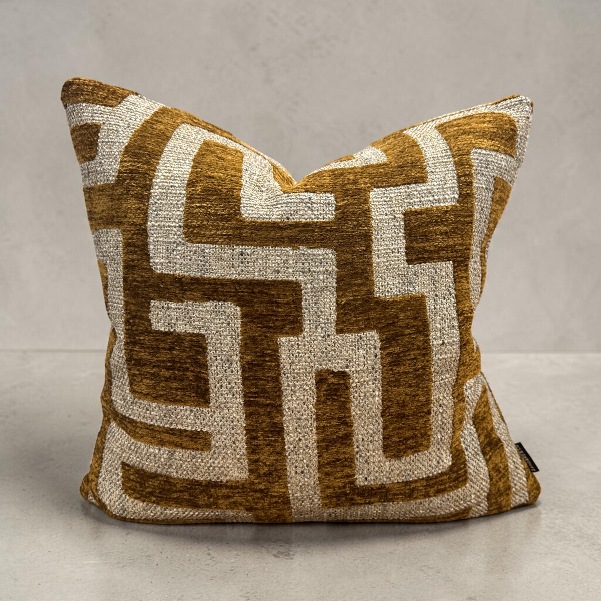 designer cushion & throw pillow in Rusk | Ochre Cushion by Zanders & Co