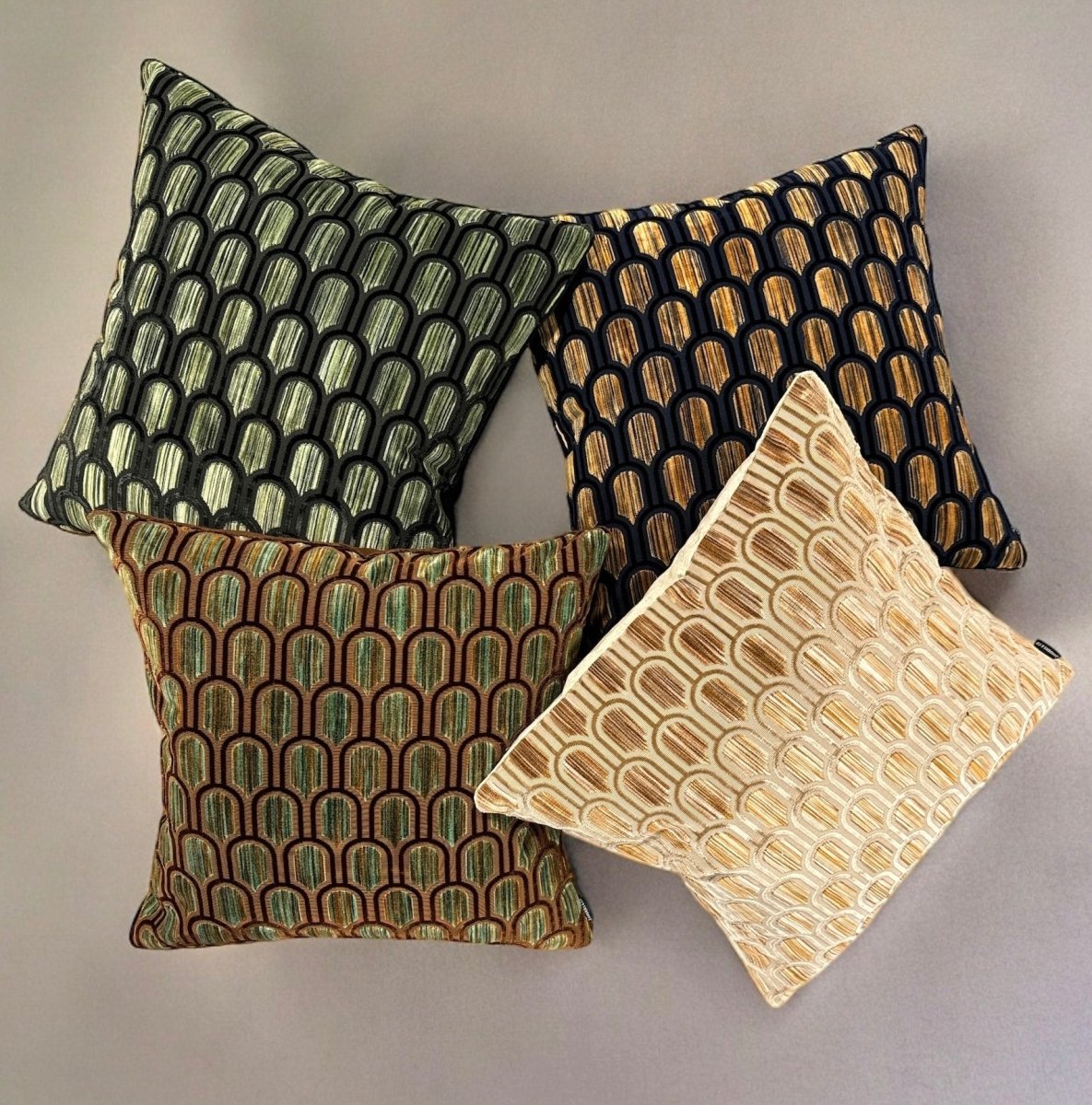 designer cushion & throw pillow in Beverly Hills | Champagne Cushion by Zanders & Co