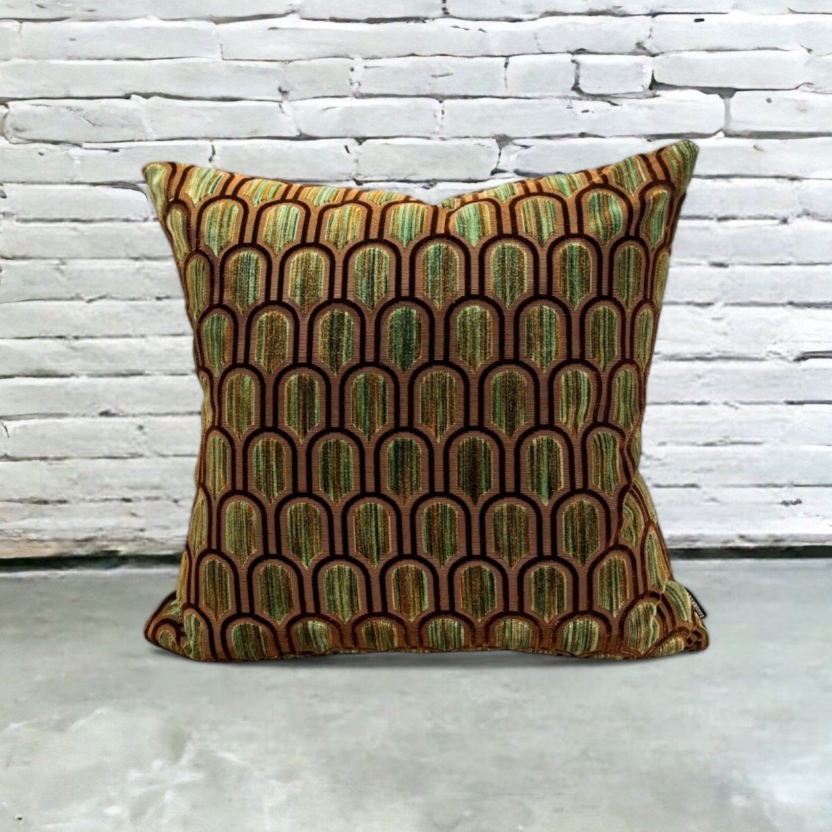 designer cushion & throw pillow in Beverly Hills | Peacock Cushion by Zanders & Co