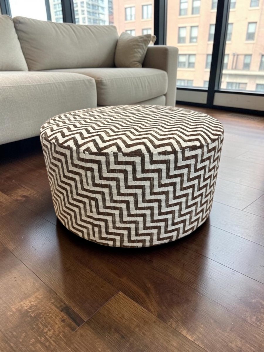 designer cushion & throw pillow in Giro Ottoman by Zanders & Co