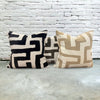 designer cushion & throw pillow in KUBA CAY CARBON | OUTDOOR CUSHION by Zanders & Co