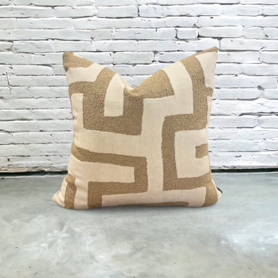 designer cushion & throw pillow in KUBA CAY COIR | OUTDOOR CUSHION by Zanders & Co