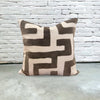 designer cushion & throw pillow in KUBA CAY TAUPE | OUTDOOR CUSHION by Zanders & Co