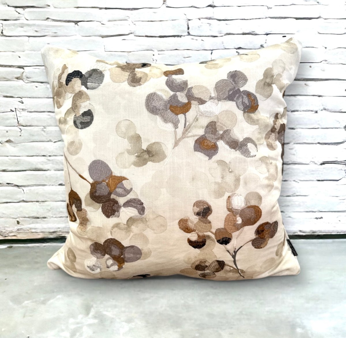designer cushion & throw pillow in Lunaria | Cushion by Zanders & Co