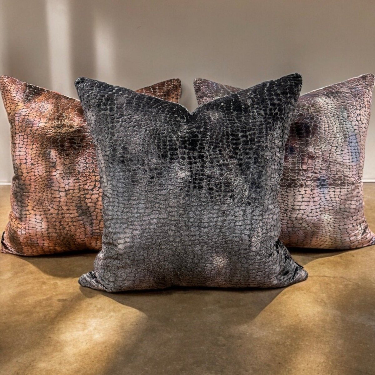 designer cushion & throw pillow in Nikita | Onyx Cushion by Zanders & Co