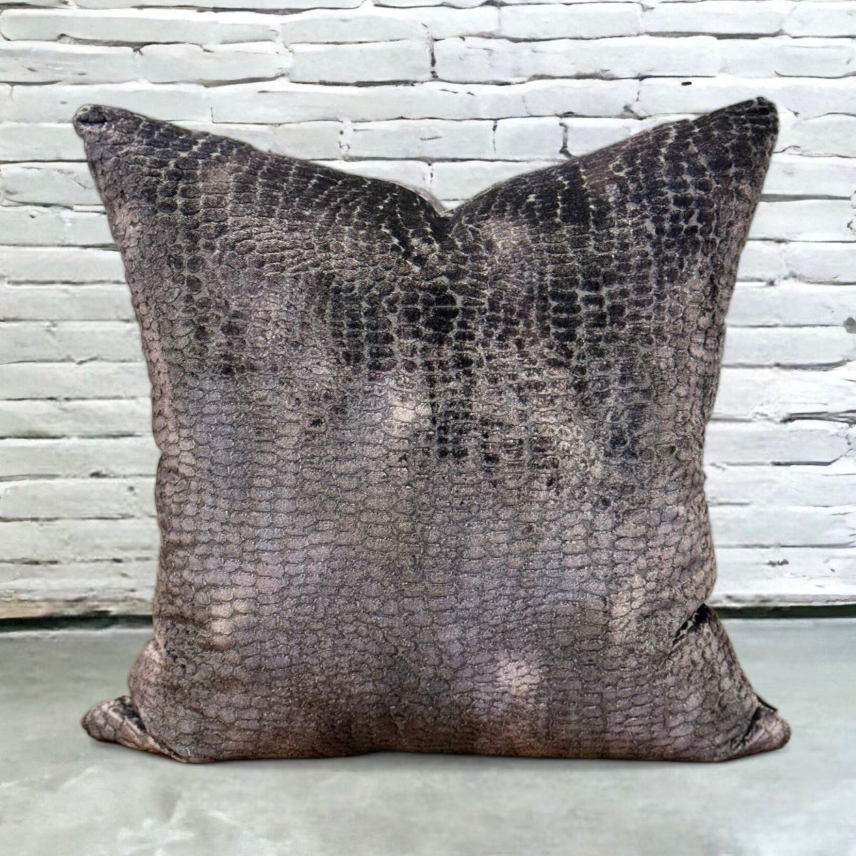 designer cushion & throw pillow in Nikita | Onyx Cushion by Zanders & Co