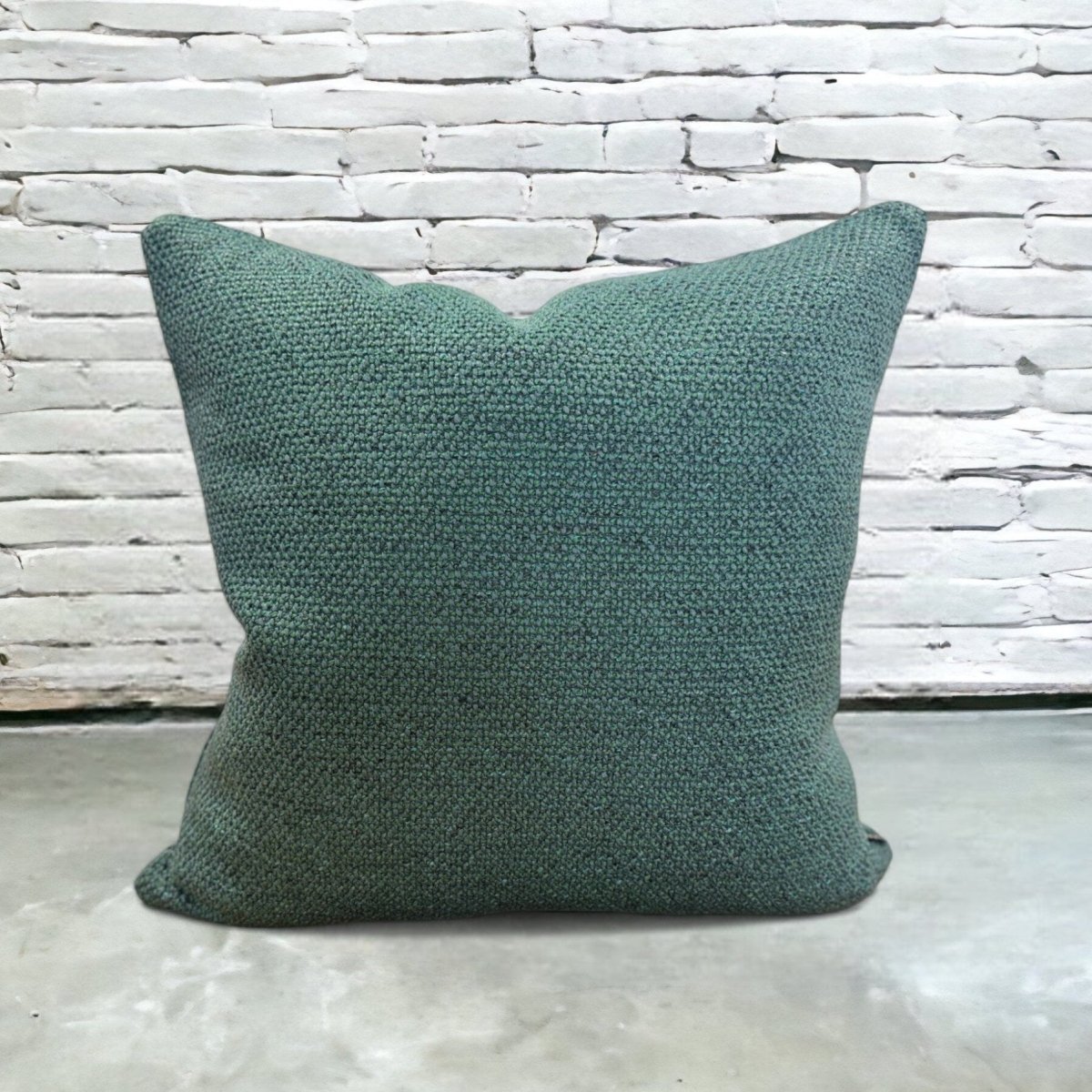 designer cushion & throw pillow in OSTUNI AQUAMARINE | OUTDOOR CUSHION by Zanders & Co