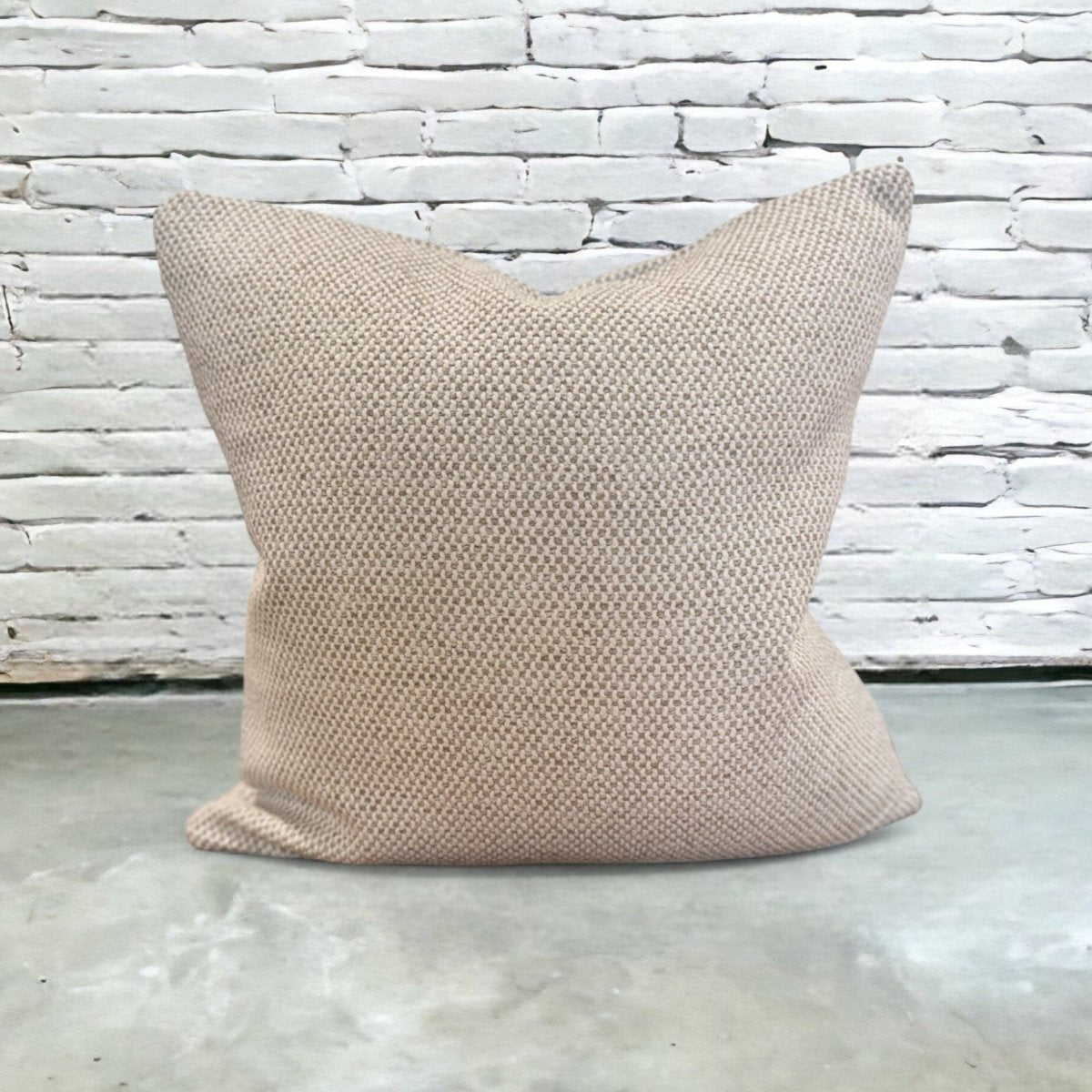 designer cushion & throw pillow in OSTUNI GARLIC | OUTDOOR CUSHION by Zanders & Co