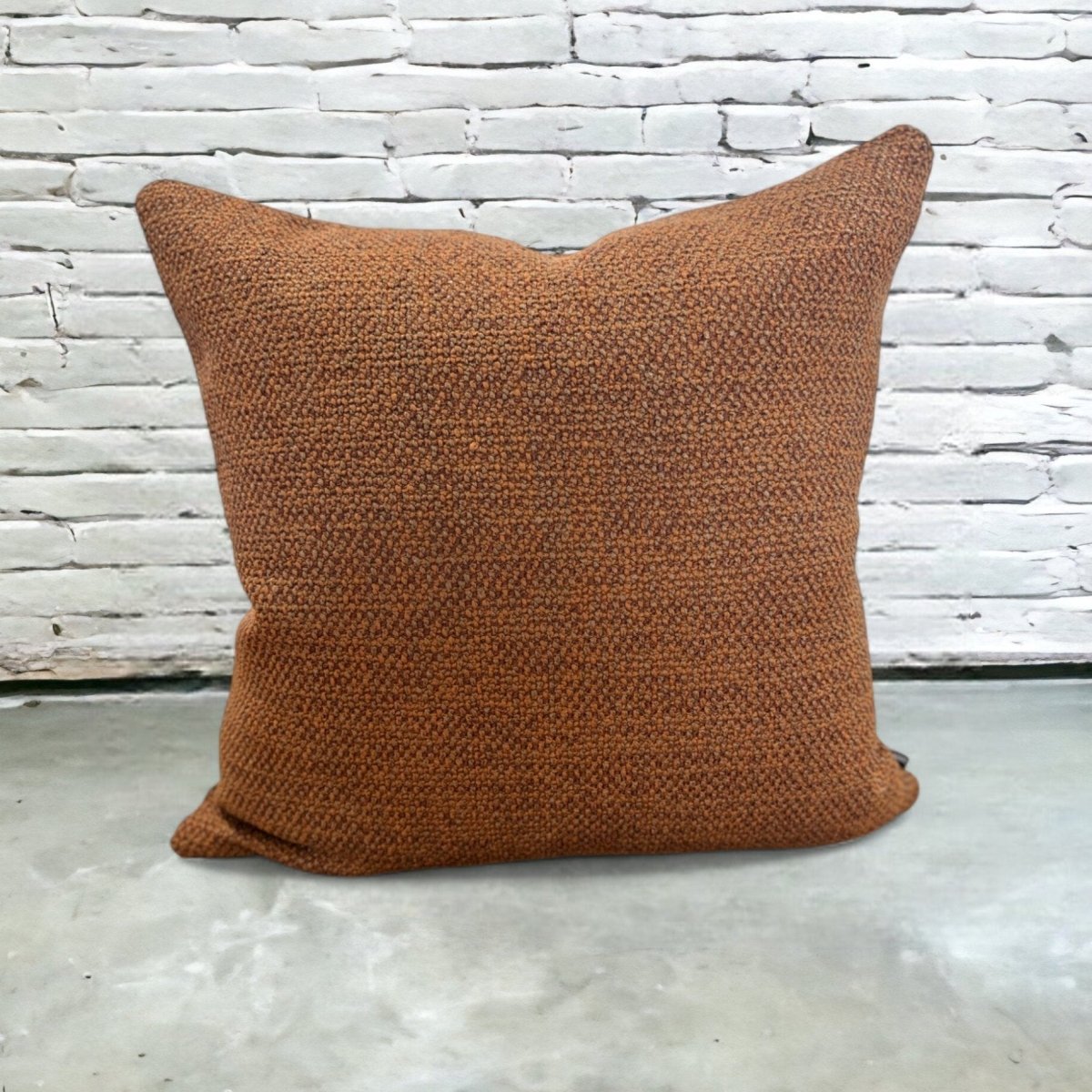 designer cushion & throw pillow in OSTUNI SIENNA | OUTDOOR CUSHION by Zanders & Co