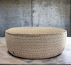 designer cushion & throw pillow in PELUCHE OTTOMAN 1000MM ROUND by Zanders & Co