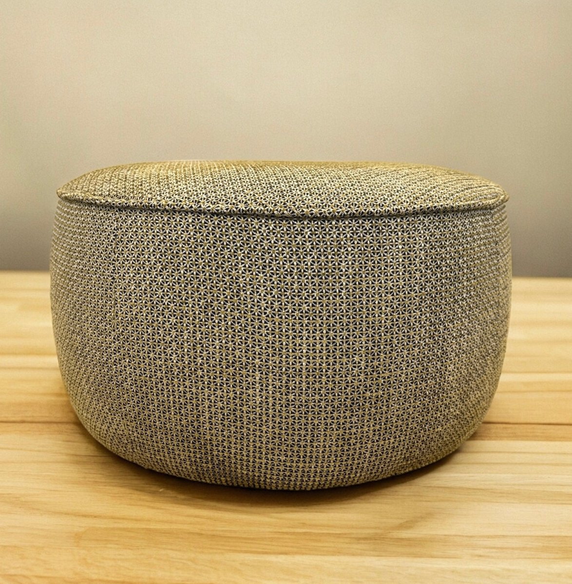 designer cushion & throw pillow in PELUCHE OTTOMAN 600MM ROUND by Zanders & Co