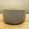 designer cushion & throw pillow in PELUCHE OTTOMAN 600MM ROUND by Zanders & Co