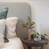 designer cushion & throw pillow in PUFF HEADBOARD by Zanders & Co