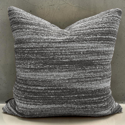 designer cushion & throw pillow in Risso | Charcoal Cushion by Zanders & Co