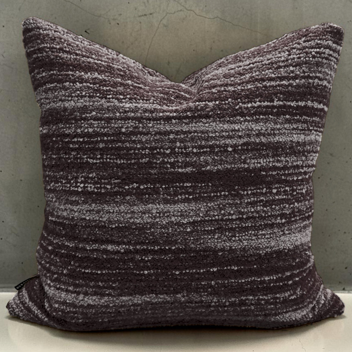 designer cushion & throw pillow in Risso | Plum Cushion by Zanders & Co
