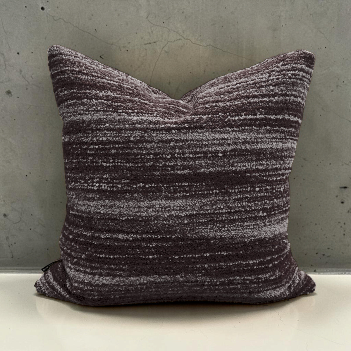 designer cushion & throw pillow in Risso | Plum Cushion by Zanders & Co