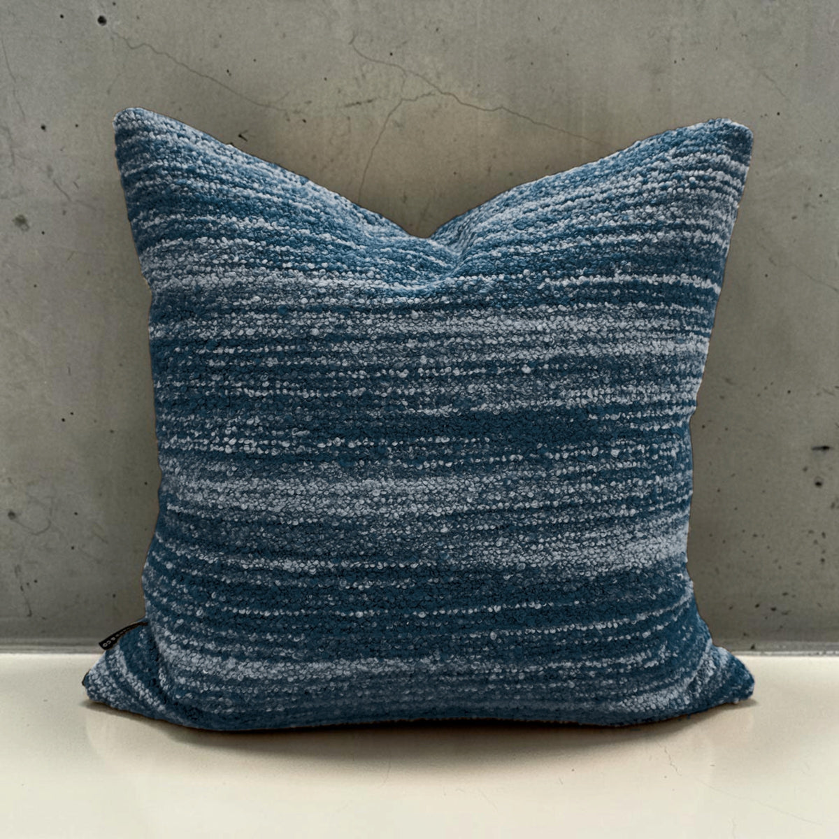 designer cushion & throw pillow in Risso | Teal Cushion by Zanders & Co