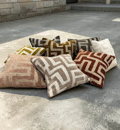 designer cushion & throw pillow in Rusk | Gold Cushion by Zanders & Co