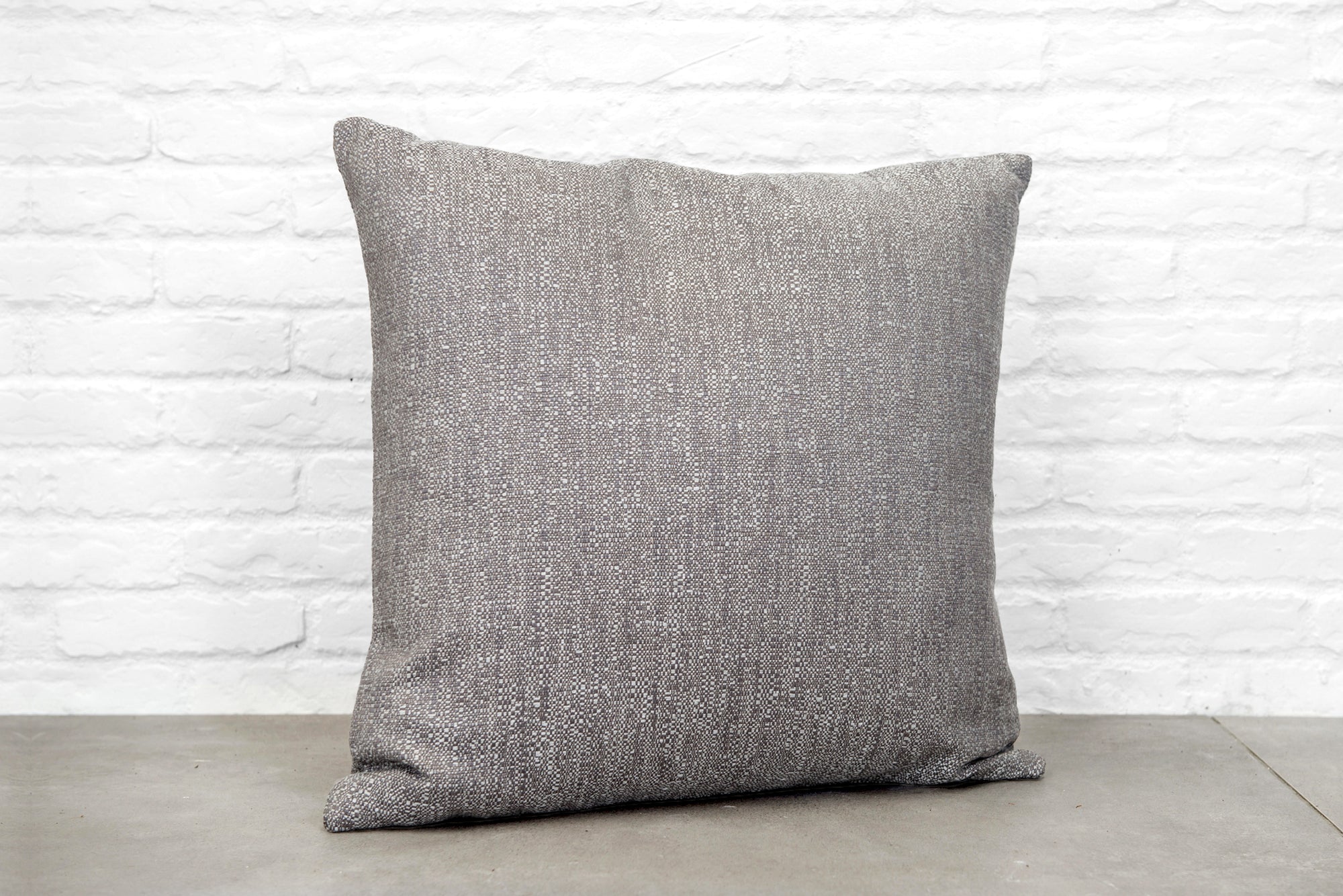 designer cushion & throw pillow in Medina | Pewter Cushion by Zanders & Co