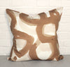 designer cushion & throw pillow in ABSTRACTION BRICK | OUTDOOR CUSHION by Zanders & Co