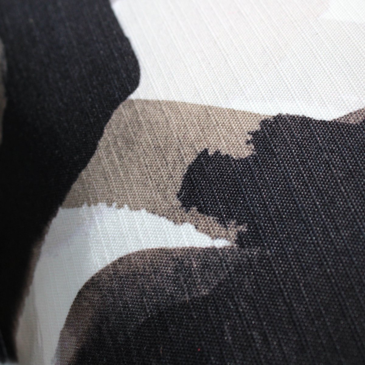 designer cushion & throw pillow in ABSTRACTION OBSIDIAN | OUTDOOR CUSHION by Zanders & Co