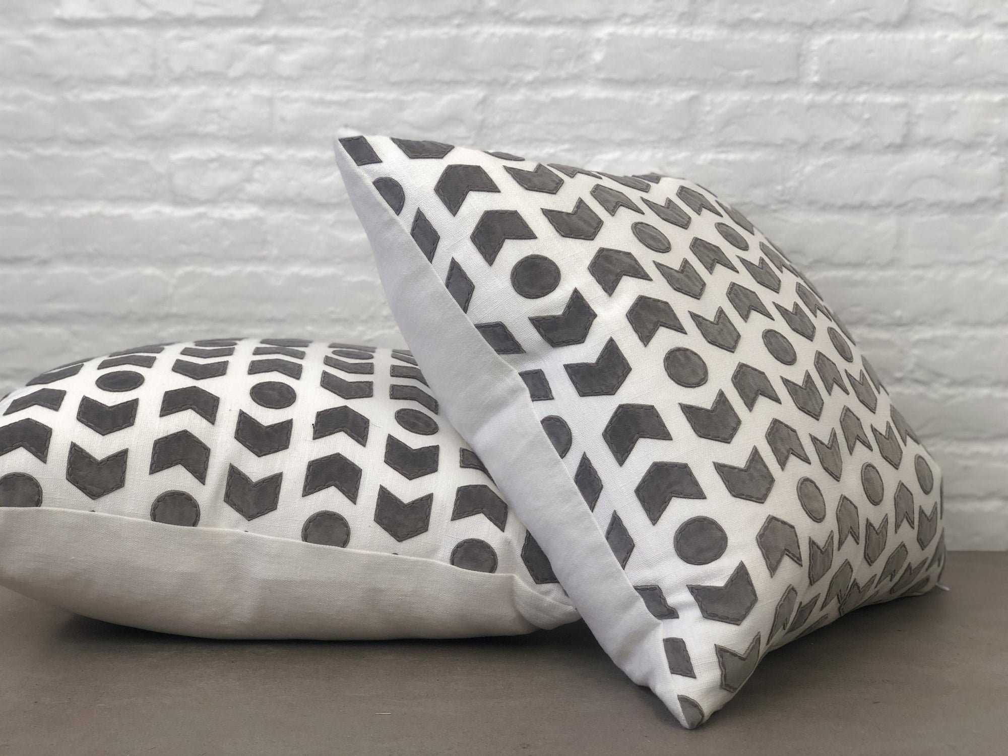 designer cushion & throw pillow in Arrowhead | Pebble Cushion by Zanders & Co
