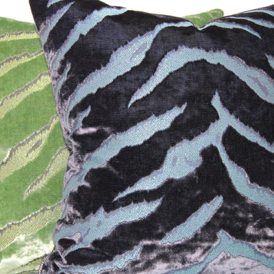 designer cushion & throw pillow in Bengal Tiger | Sapphire Cushion by Zanders & Co