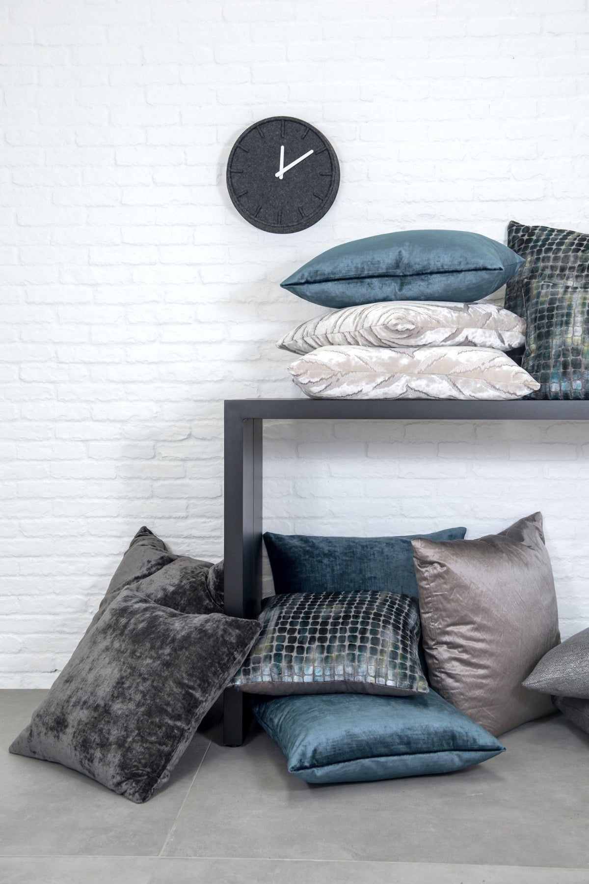 designer cushion & throw pillow in Bengal Tiger | Snow Cushion by Zanders & Co