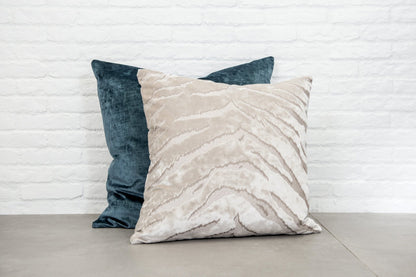 designer cushion & throw pillow in Bengal Tiger | Snow Cushion by Zanders & Co