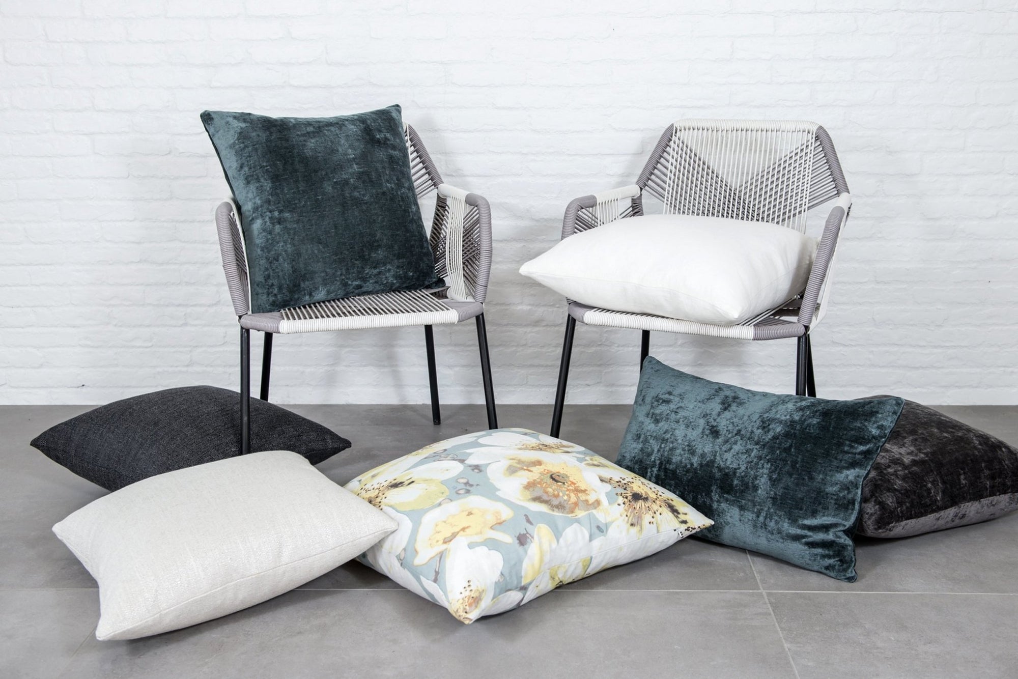 designer cushion & throw pillow in Bespoke | Atlantic Cushion by Zanders & Co