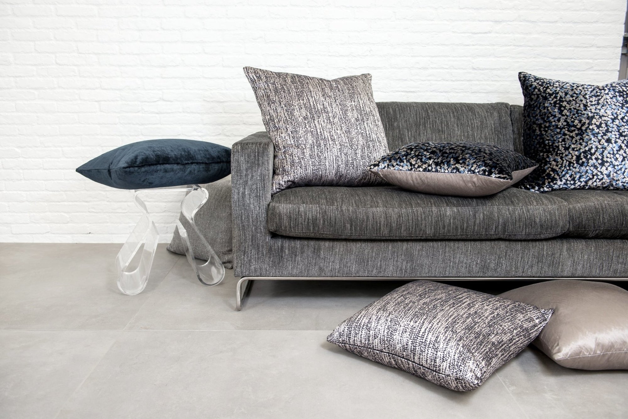 designer cushion & throw pillow in Bespoke | Midnight Cushion by Zanders & Co