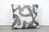 designer cushion & throw pillow in Canvas | Graphite Cushion by Zanders & Co