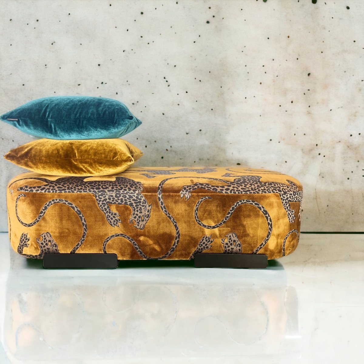 designer cushion & throw pillow in COMBI OTTOMAN by Zanders & Co