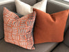 designer cushion & throw pillow in Eternal | Burnt Orange Cushion by Zanders & Co