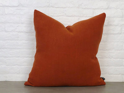 designer cushion & throw pillow in Eternal | Burnt Orange Cushion by Zanders & Co