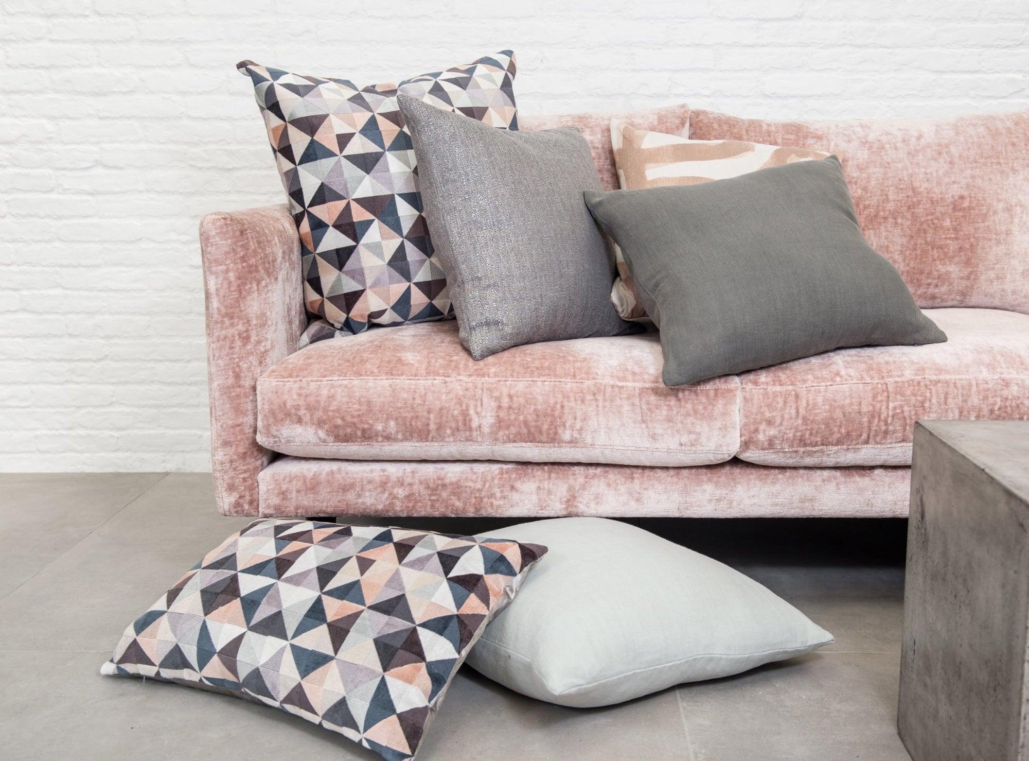 designer cushion & throw pillow in Eternal | Carbon Cushion by Zanders & Co