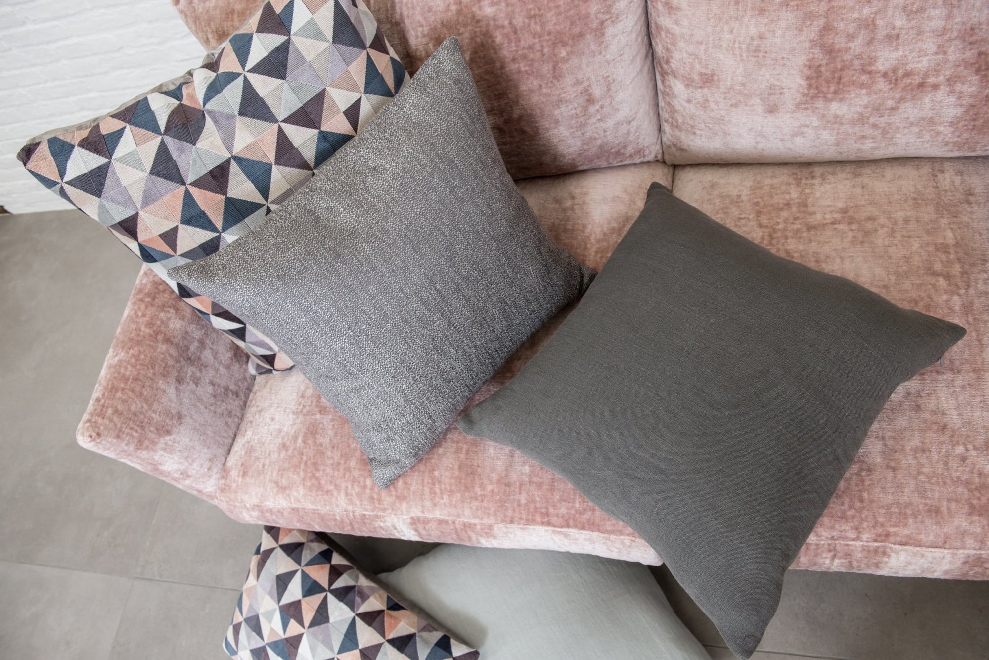 designer cushion & throw pillow in Eternal | Carbon Cushion by Zanders & Co