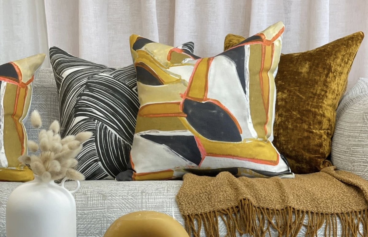 designer cushion & throw pillow in Expression | Inca Cushion by Zanders & Co