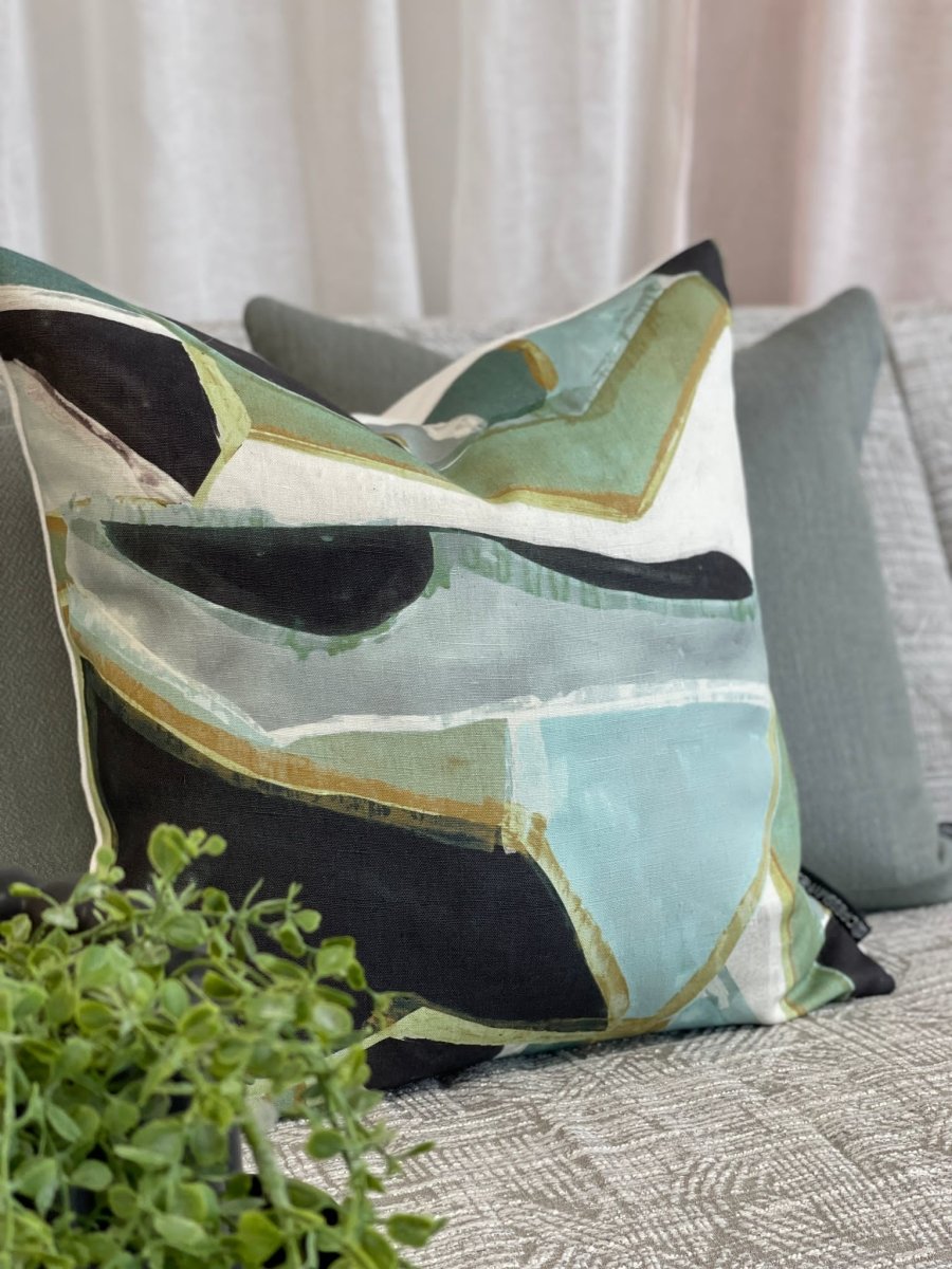 designer cushion & throw pillow in Expression | Water Cushion by Zanders & Co