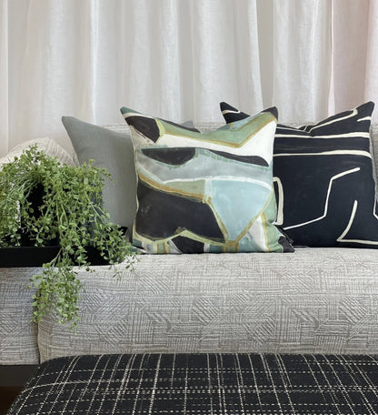 designer cushion & throw pillow in Expression | Water Cushion by Zanders & Co