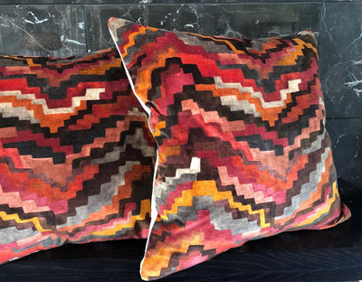 designer cushion & throw pillow in Falconetto | Spiced Cushion by Zanders & Co