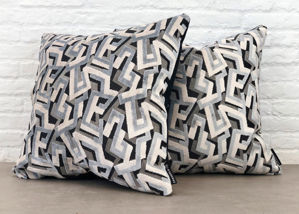 designer cushion & throw pillow in Funchal | Baby Blue Cushion by Zanders & Co