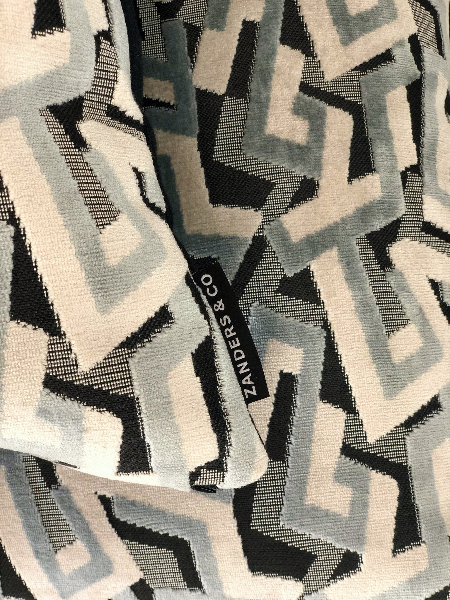 designer cushion & throw pillow in Funchal | Baby Blue Cushion by Zanders & Co