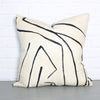 designer cushion & throw pillow in Graffito | Linen Cushion by Zanders & Co