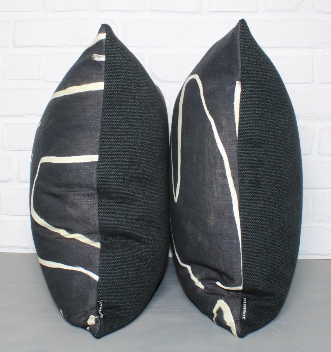 designer cushion & throw pillow in Graffito | Onyx Cushion by Zanders & Co