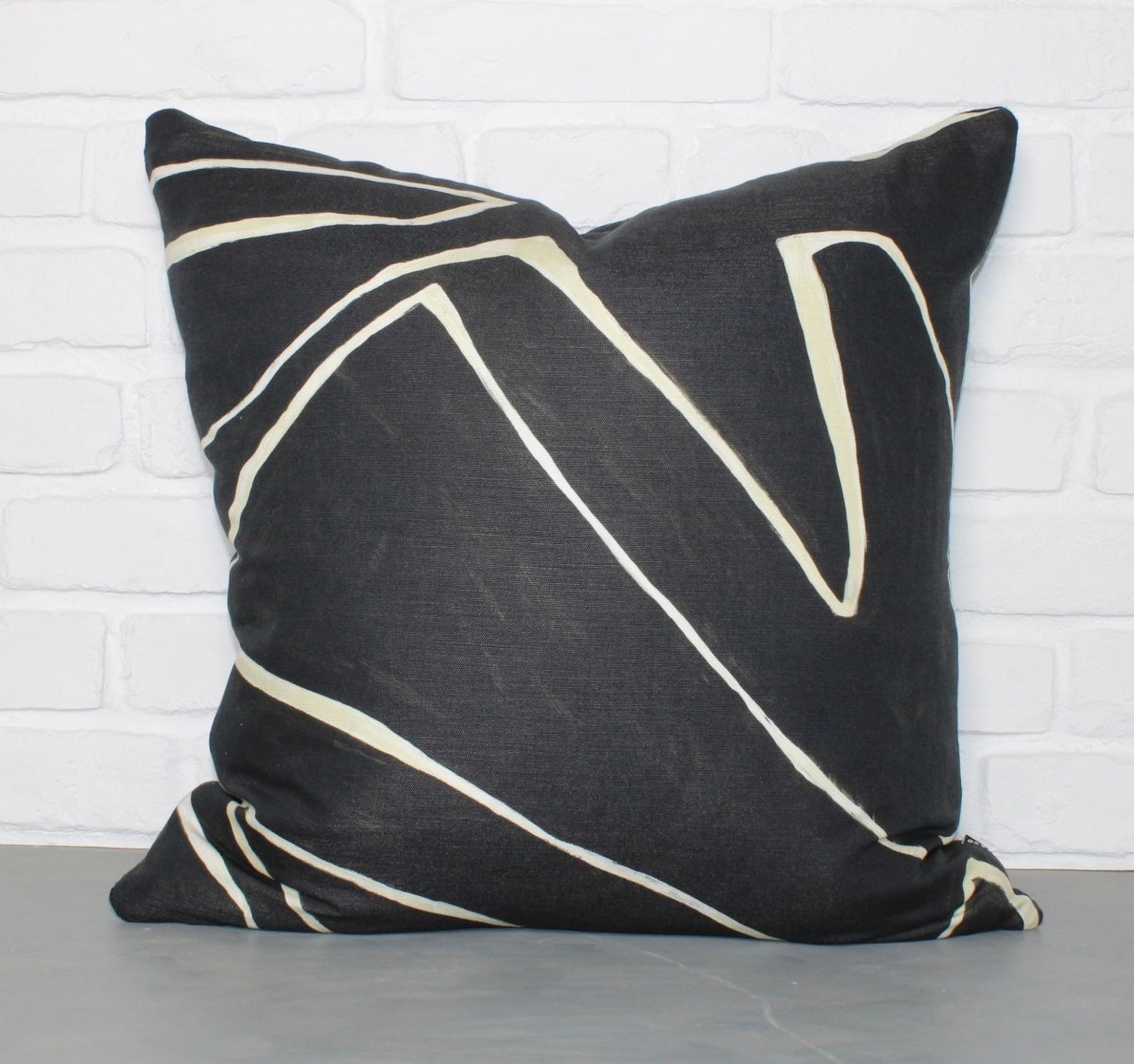 designer cushion & throw pillow in Graffito | Onyx Cushion by Zanders & Co